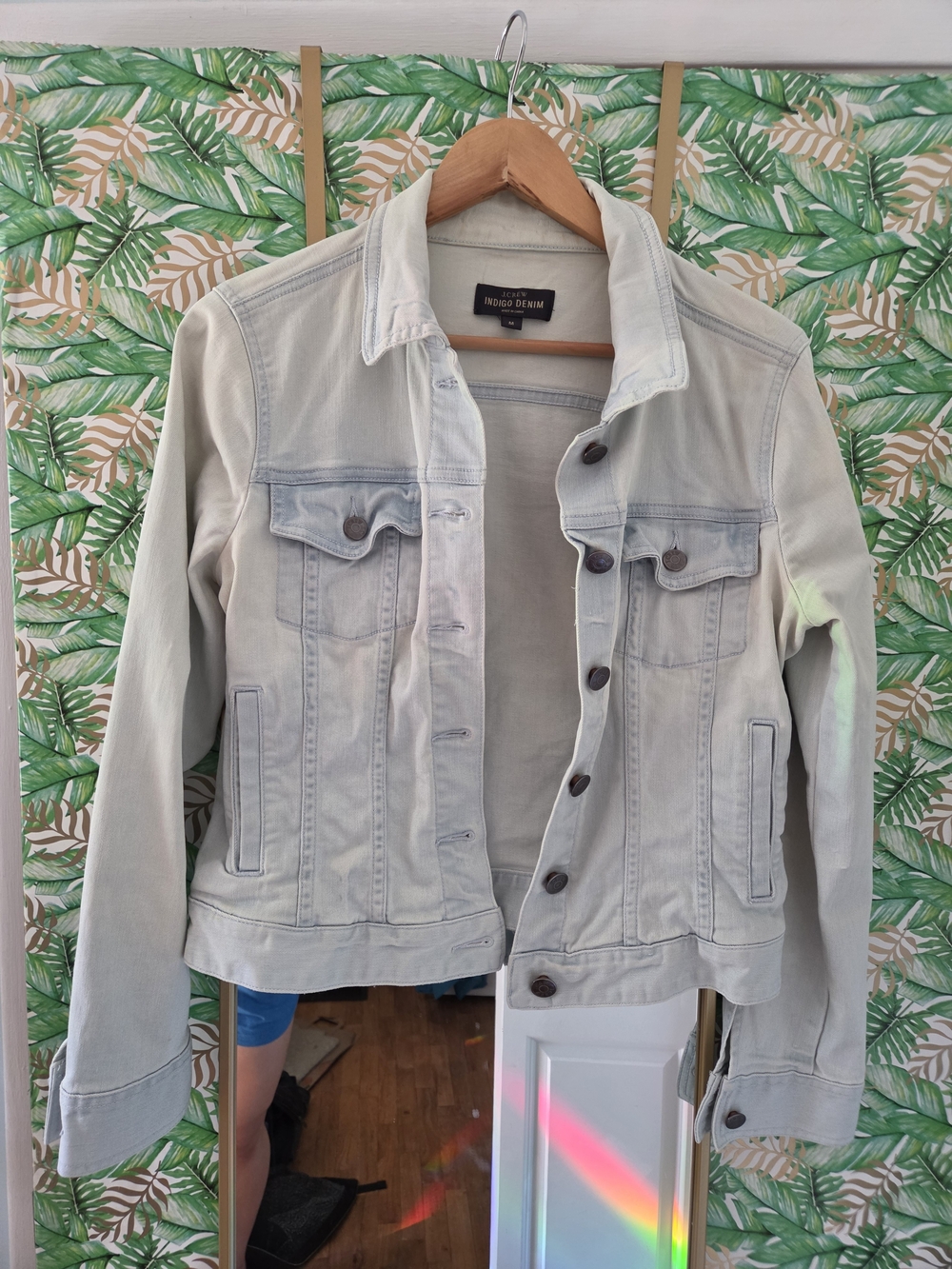 J. Crew Lightwash Denim Jacket